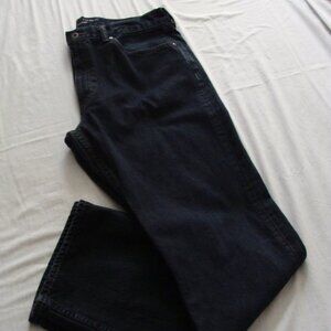 Men's BANANA REPUBLIC Black Wash "STRAIGHT" Jeans Sz 36 x 34